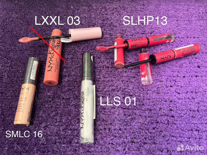 Помады Стики Блески maybelline, L’oréal, NYX новые