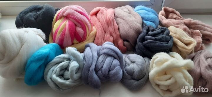 Шерсть для валяния