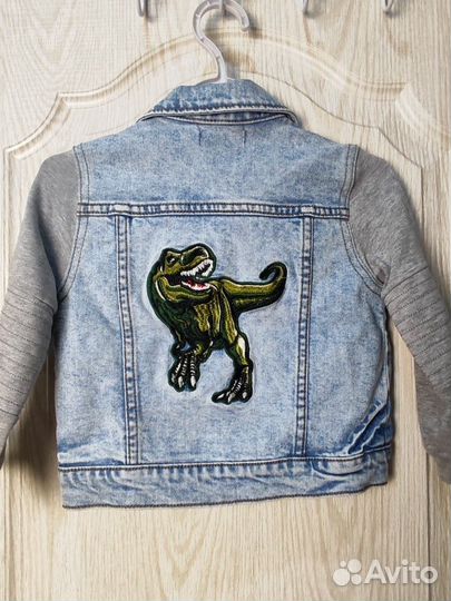 Джинсовая куртка на мальчика vulpes 92