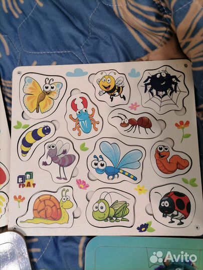 Пазлы, сортер, развивашки