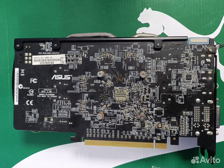 Видеокарта asus AMD Radeon HD 7770 1гб gddr5