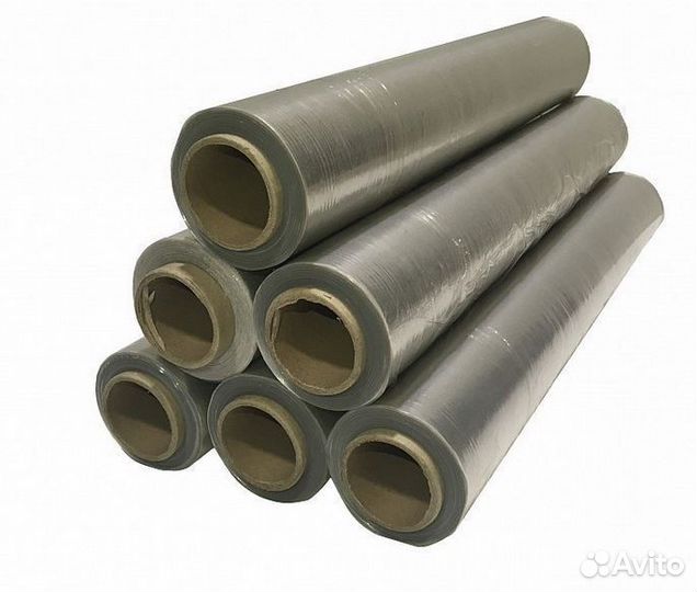 Стрейч пленка прозрачная вторичка 50см х 23мкм