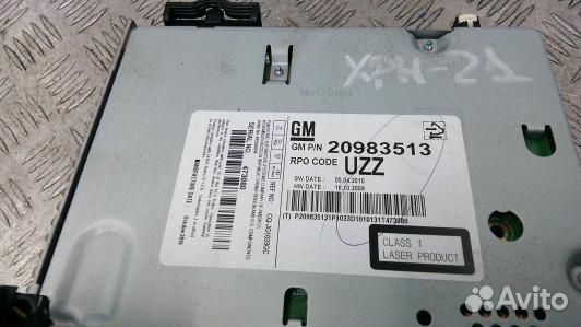 Магнитола opel meriva B (XPH21I401)