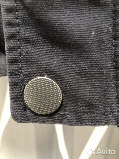 Куртка харингтон super dry шерпа М син цв