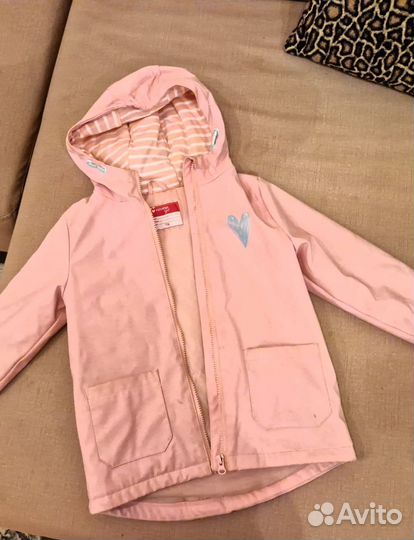 Куртка для девочки дождевик