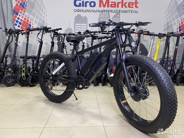 Электрофэтбайк Электровелосипед полноприводный