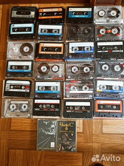 Аудиокассеты импортные