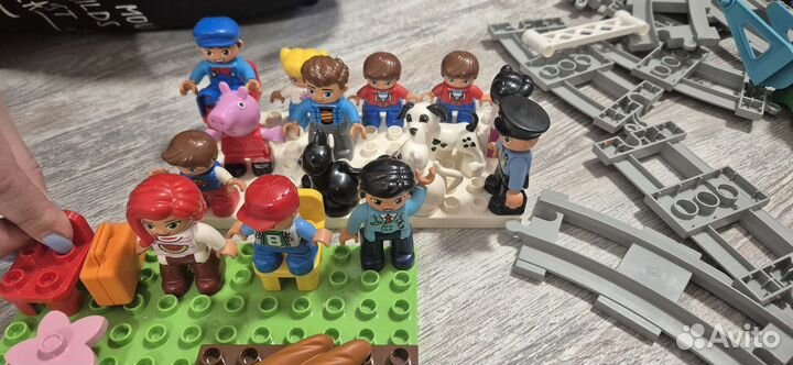 Lego duplo железная дорога