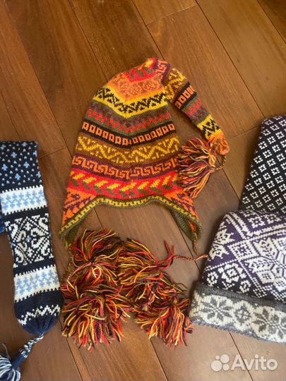 Варежки шапки шарф