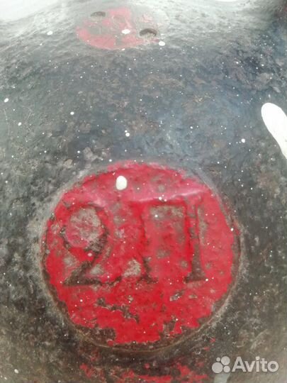 Царская Гиря 2П 1890 г. XIX в. Александр II