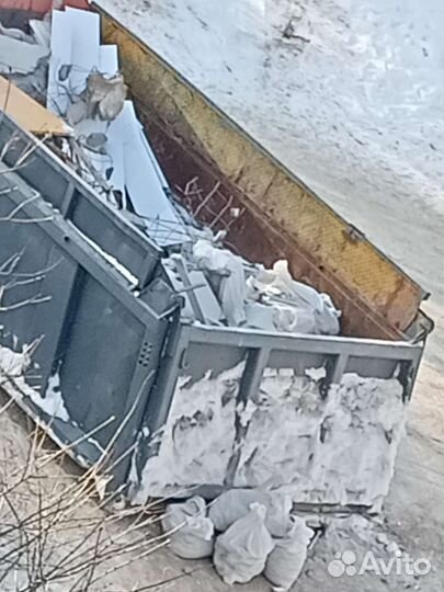 Демонтаж вывоз мусора