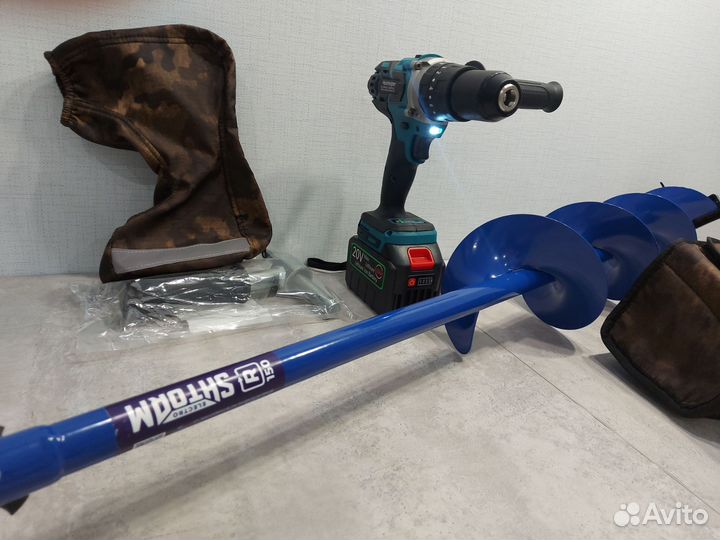 Шуруповерт 2 Акб с чехлом + Шнек Тонар 150