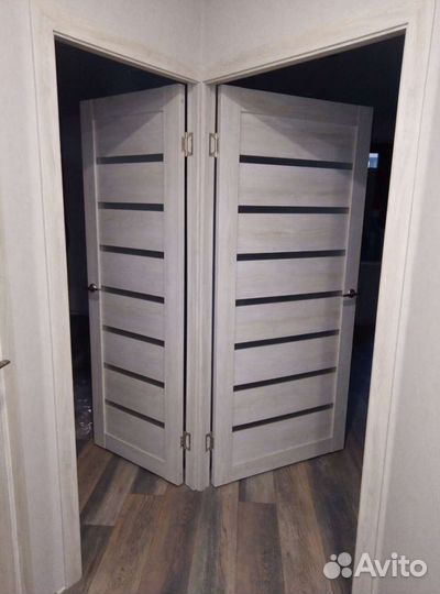 Установка межкомнатных дверей