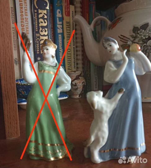 Статуэтка песочное Царевна с яблоком