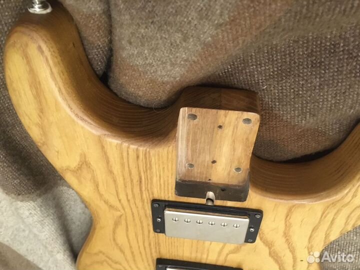 Дека электрогитары ebay два куска ясеня с железом