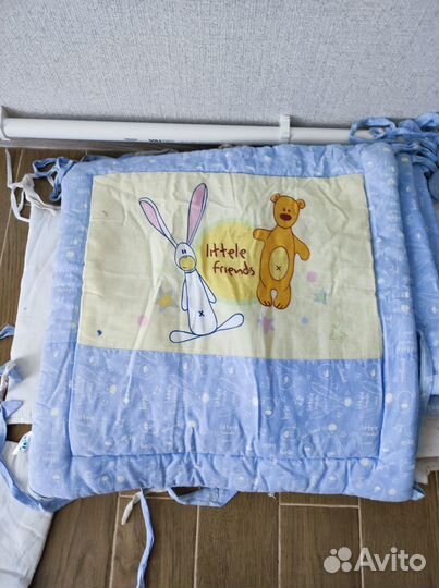 Бортики в кроватку