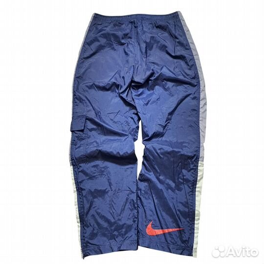 Very Rare Nylon Штаны Nike Big Swoosh Нейлоновые