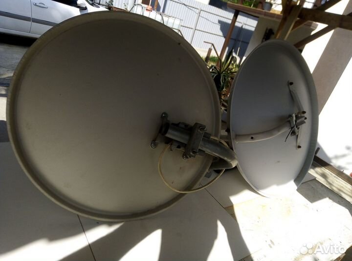 Спутниковая антена, ресивер