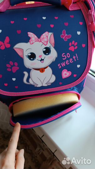 Рюкзак школьный для девочки новый