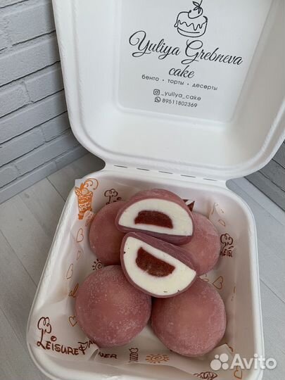 Японский десерт моти