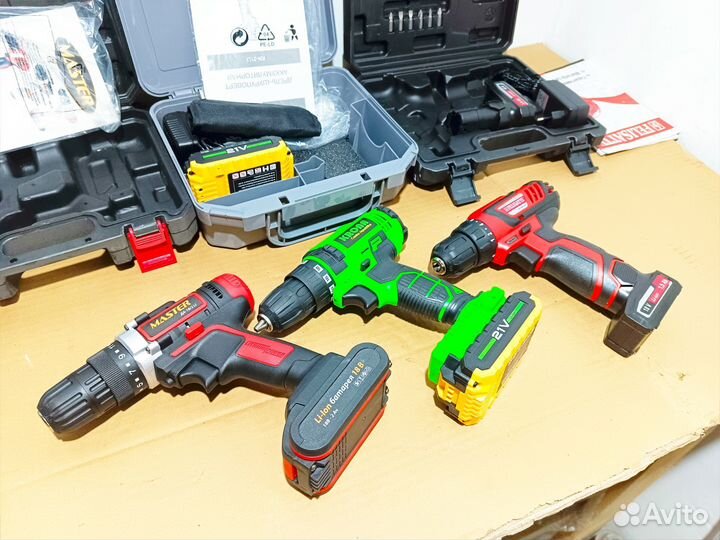 Дрель Шуруповерты 18-21V