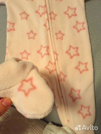 Флисовый слип комбинезон F&F