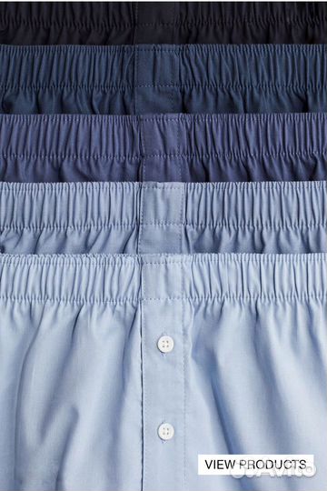 Мужские трусы H&M M 5шт