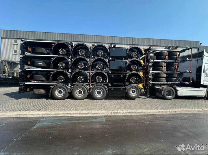 Полуприцеп контейнеровоз Donat Trailer DNT3, 2023