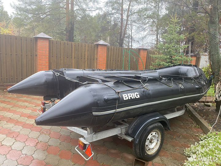 Лодка brig + прицеп