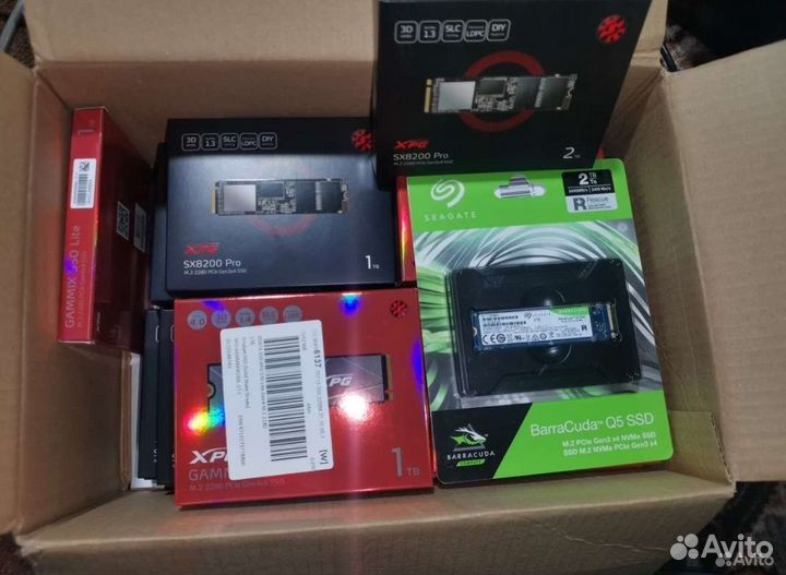 SSD 1/2TB adata XPG SX8200 Pro M.2 nvme (новый)