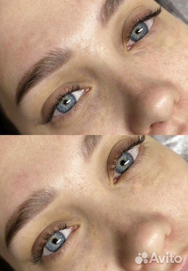 Адаптированное наращивание ресниц