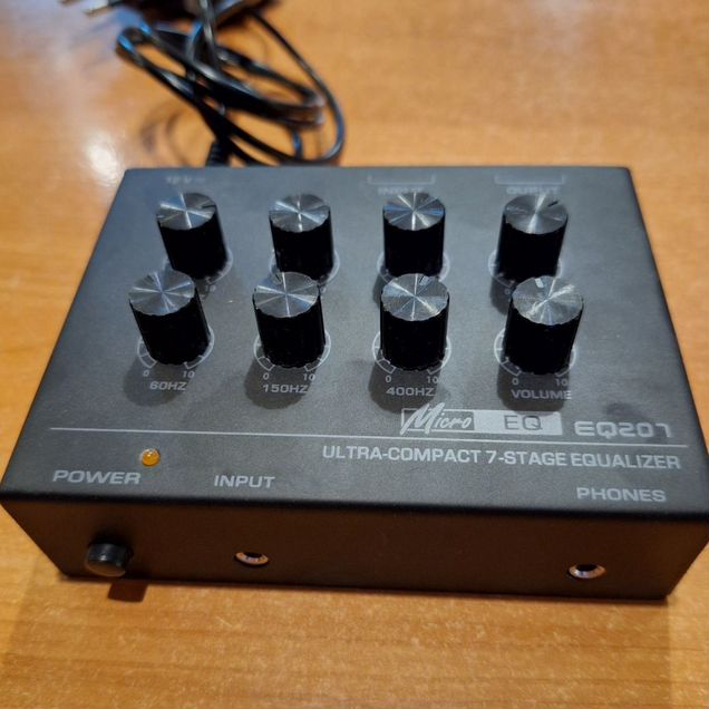 Eq207 equalizer эквалайзер для гитары