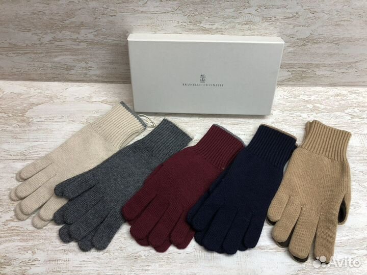 Перчатки Brunello Cucinelli