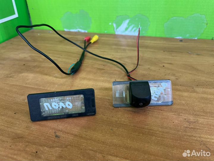 Подсветка номера Volkswagen Polo