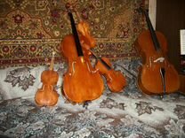Виолончели и скрипки