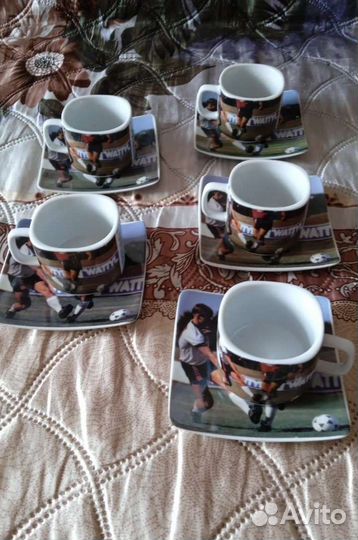 Кофейный сервиз футбол