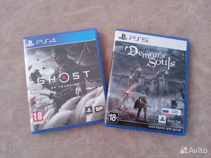 Demons souls ps5 и Ghost of Thushima