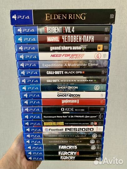 Куча Игр для Sony PS4