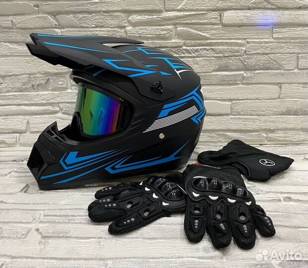 Шлем для мотокросса\эндуро