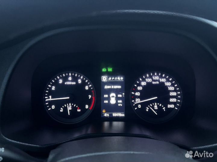 Hyundai Tucson 2.0 AT, 2018, 59 500 км