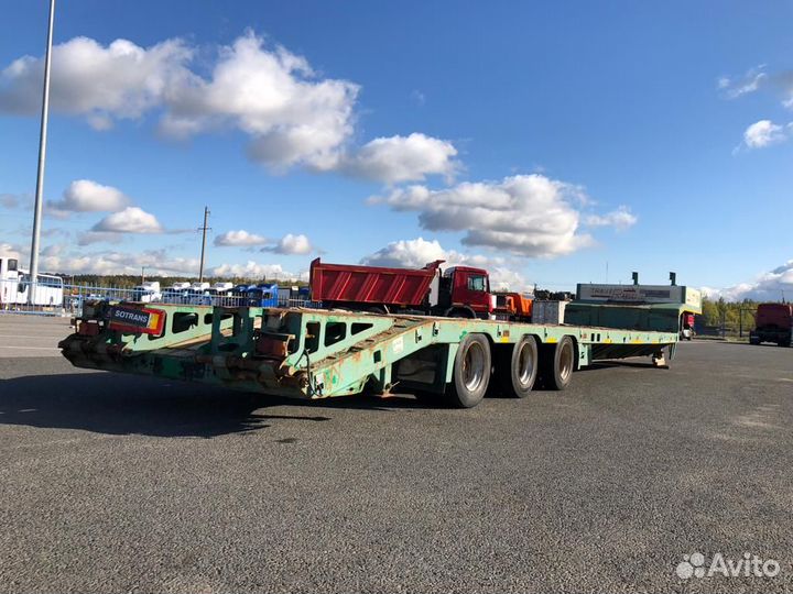 Полуприцеп трал (тяжеловоз) Тверьстроймаш 99393, 2017