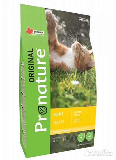 Сухой корм для кошек pronature