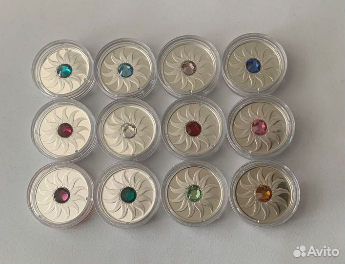 Камни рождения Серебро Канада 2011 г