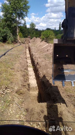 Аренда полноповоротного экскаватора