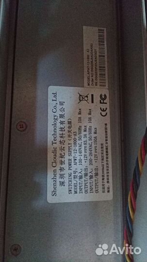 Блок питания оригинал Bitmain Apw7 1800w