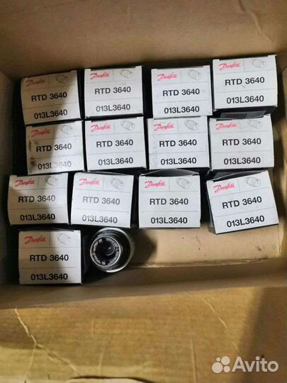 Термоголовка для радиатора Danfoss