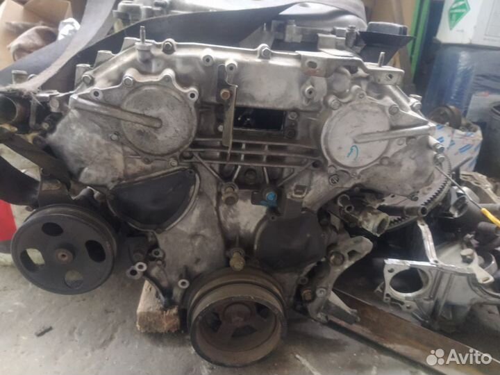 Двигатель VQ 35 DE на infiniti fx 35 2007 год