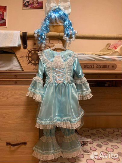 Прокат/продажа костюма Мальвины на 7-9 лет