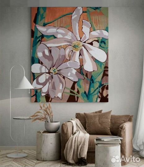 Картина маслом на холсте ручная работа