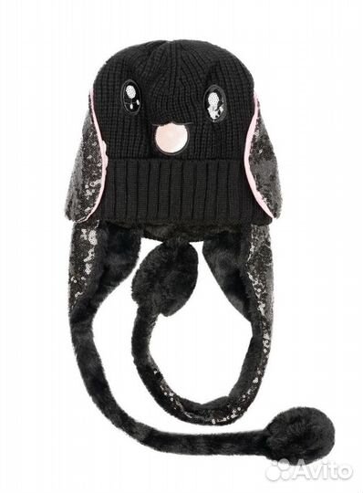 Шапка с ушками 54-56р